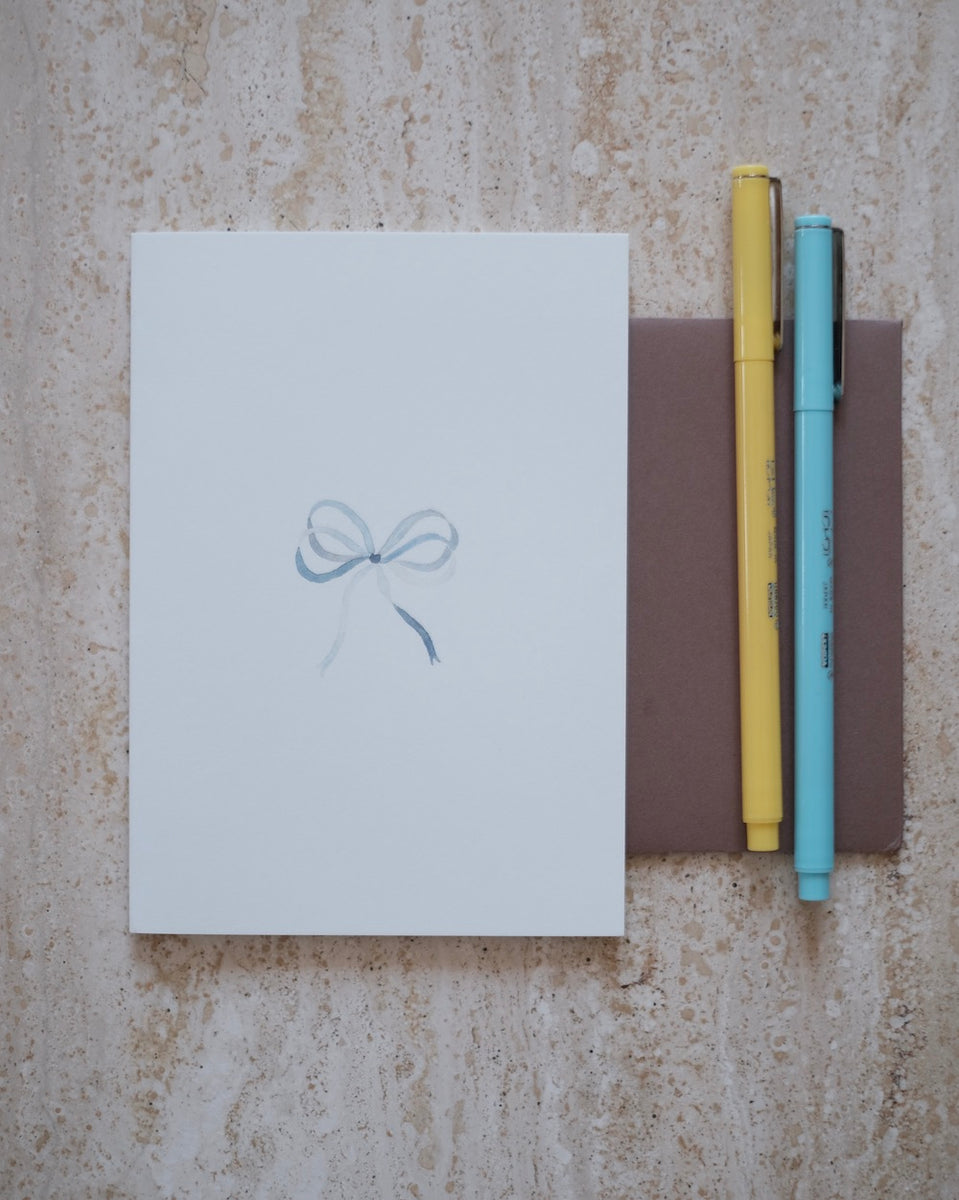 Carte postale - Enveloppe et son ruban – Cherished Corner by Maï de Colnet